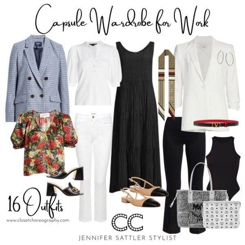 Capsule Wardrobe For Work | Meet the Hardest Working Executive Team of ...